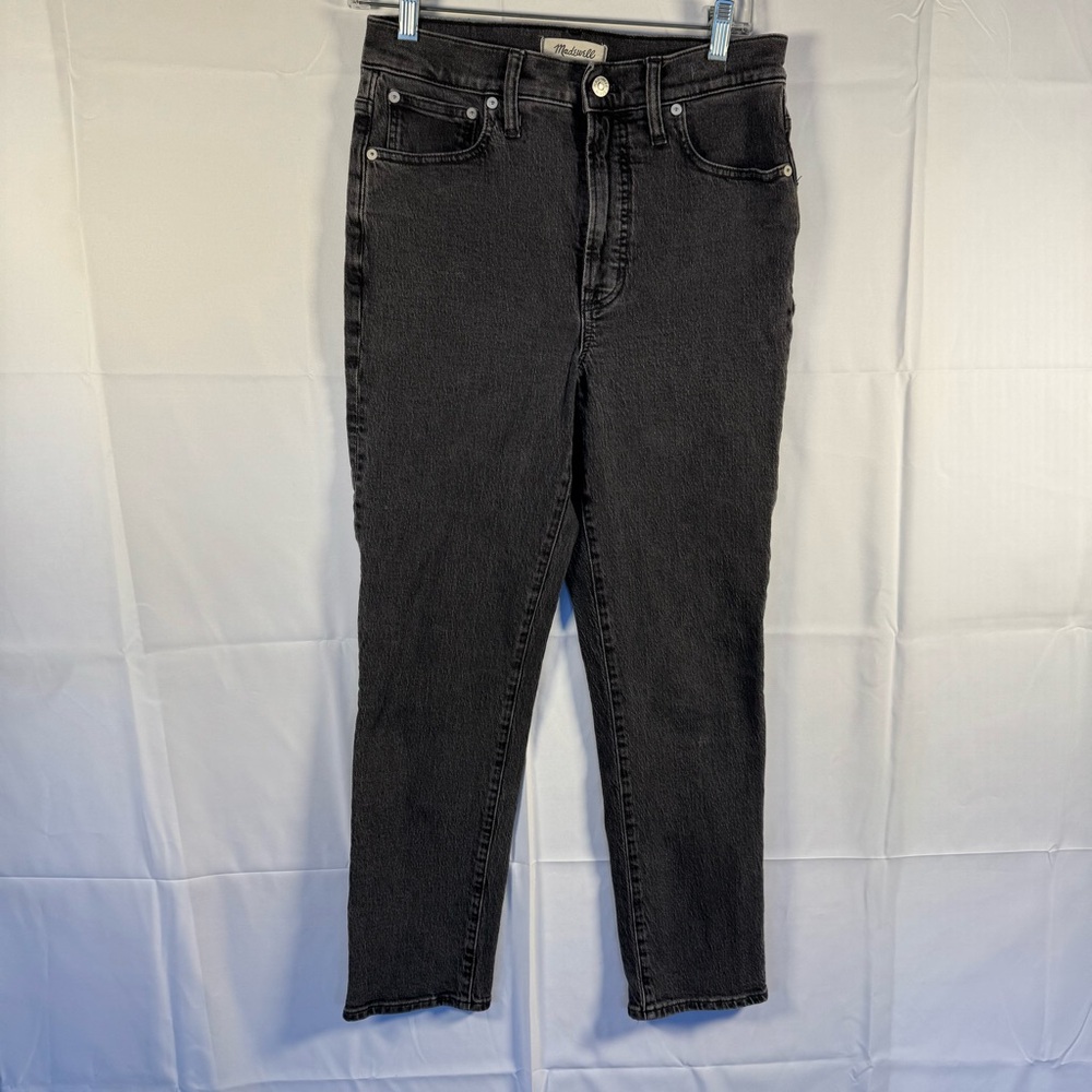 Madewell The Perfect Vintage Jean 90’s inspired, Lunar Wash (Black), Size 27